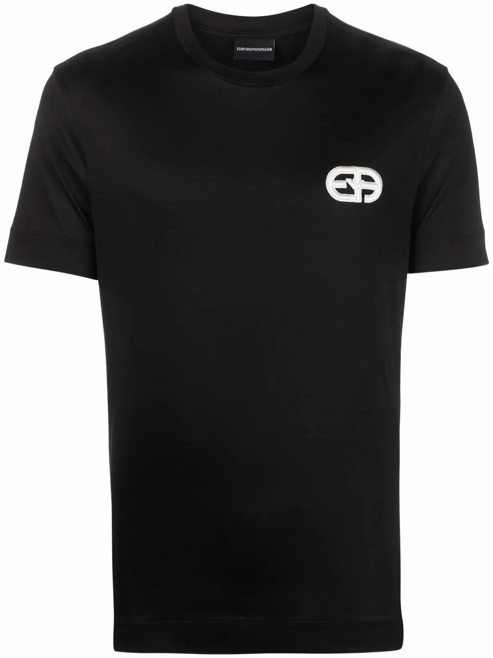 

Emporio Armani logo-embossed T-shirt - Black