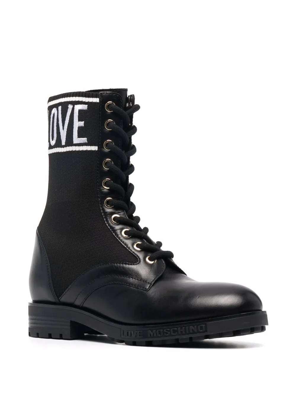 Love Moschino calf-length boots | Combat Boots | Image 2