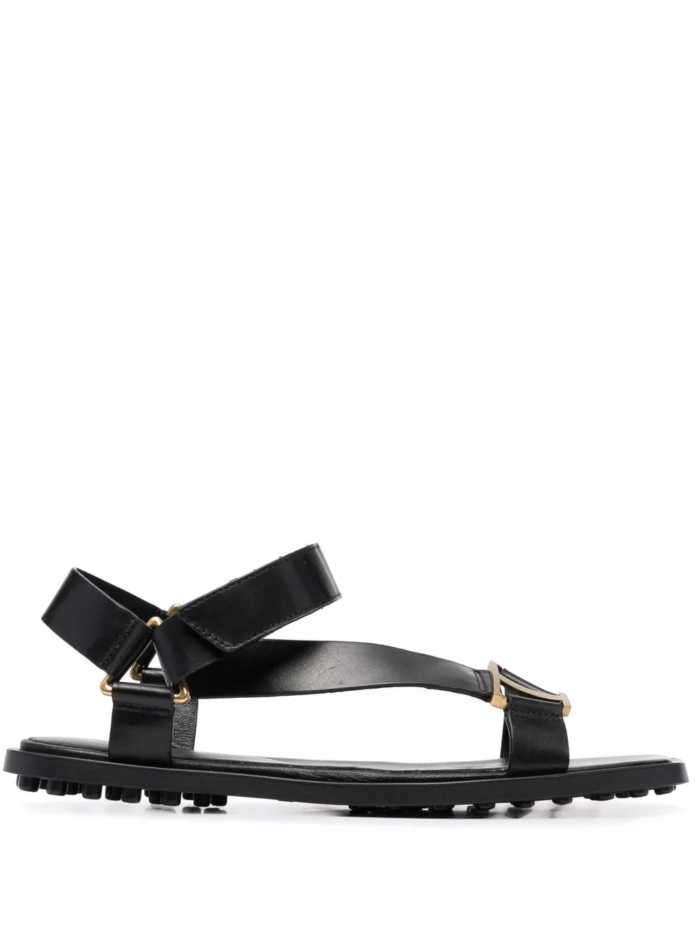 

Tod's sandalias Timeless T - Negro