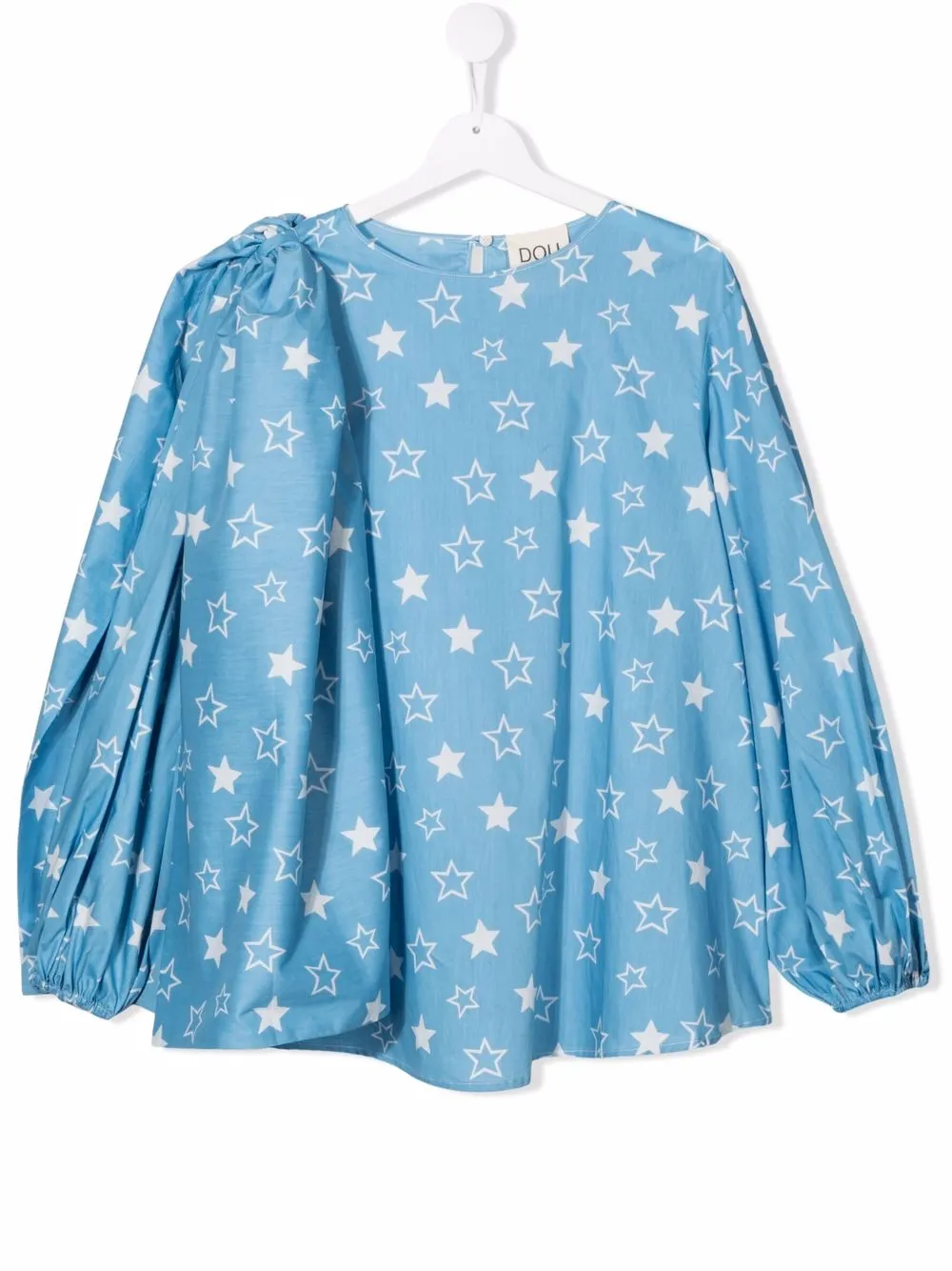 

Douuod Kids blusa con estrellas estampadas - Azul