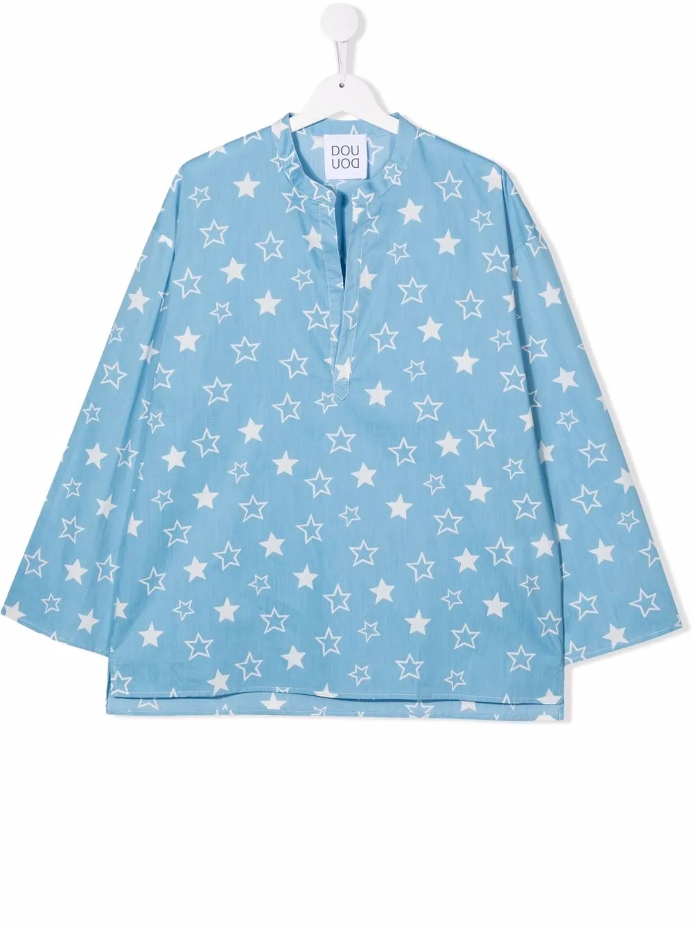 

Douuod Kids blusa con estrellas estampadas - Azul