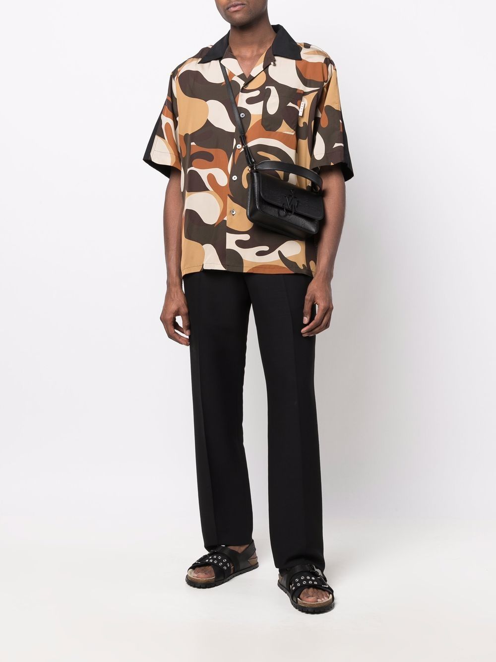 Marni Patterned short-sleeved Shirt - Farfetch