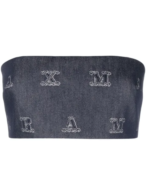 Max Mara MaxMaraGram jacquard crop top