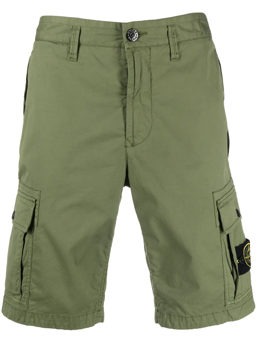 

Stone Island shorts cargo con distintivo Compass - Verde