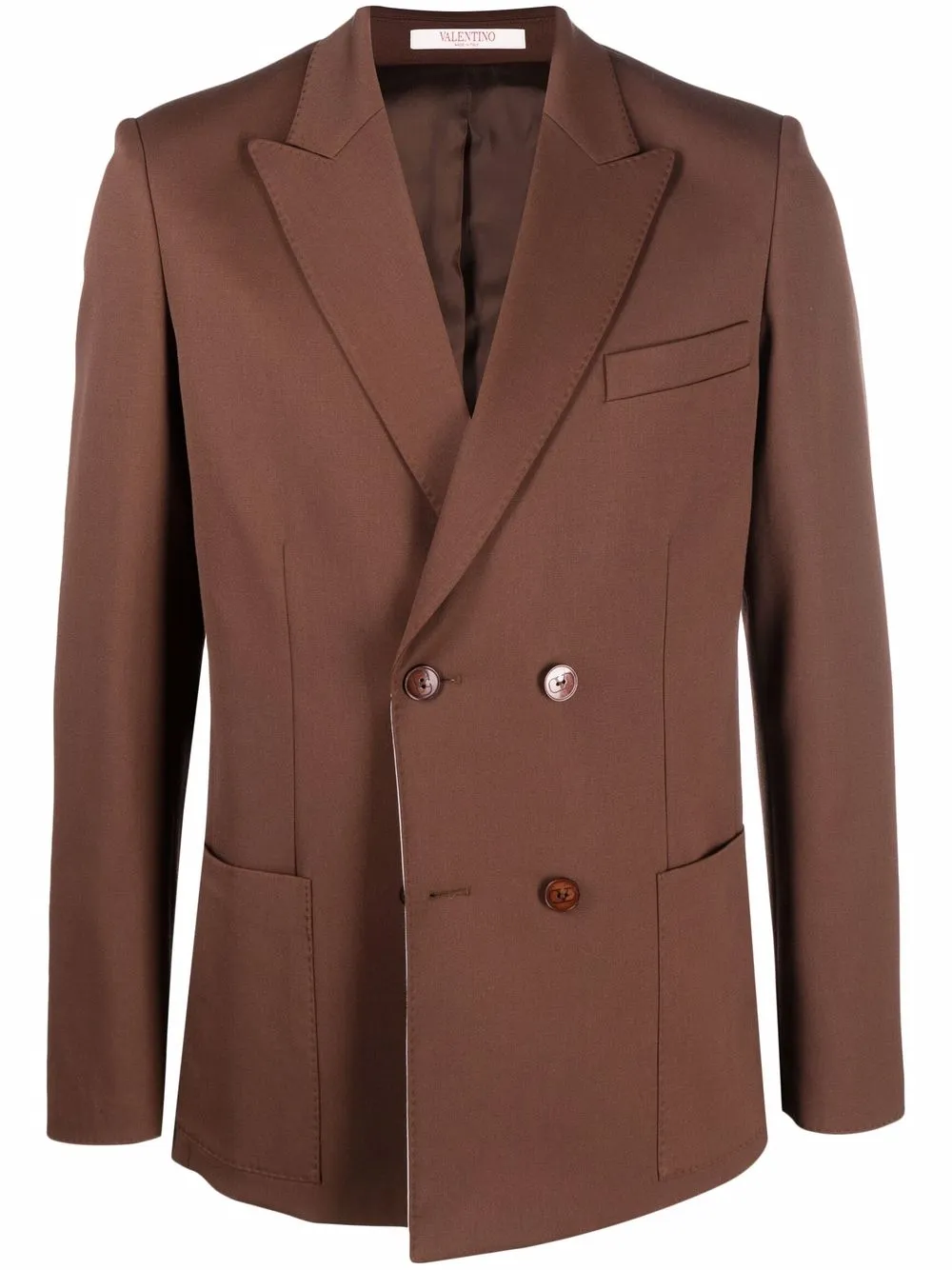 

Valentino double-breasted blazer - Brown