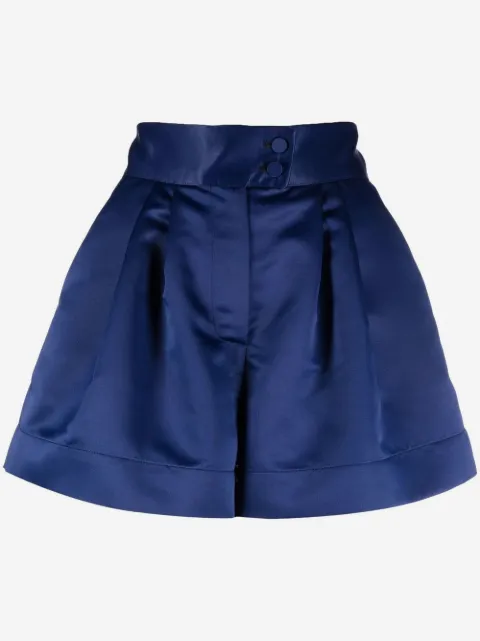 STYLAND short en satin à taille haute