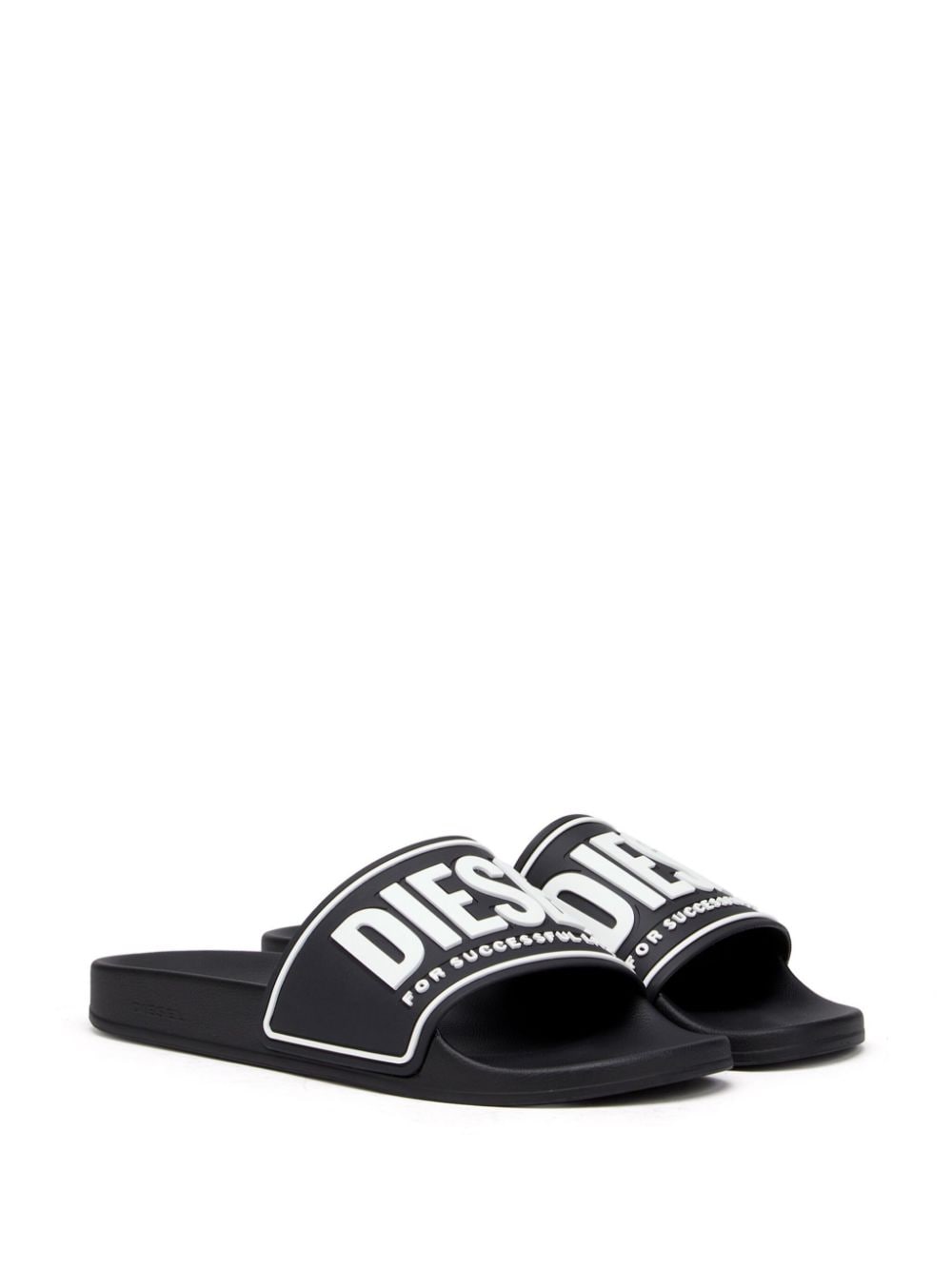 Image 2 of Diesel Sa-Mayemi-Cc slippers met logo-reliëf