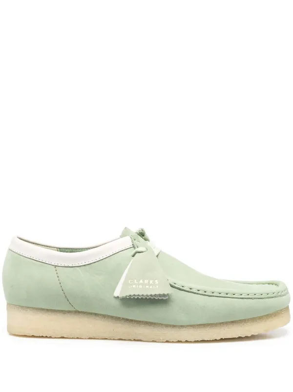 White store wallabees shoes