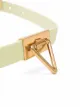 Bottega Veneta triangle-buckle leather belt