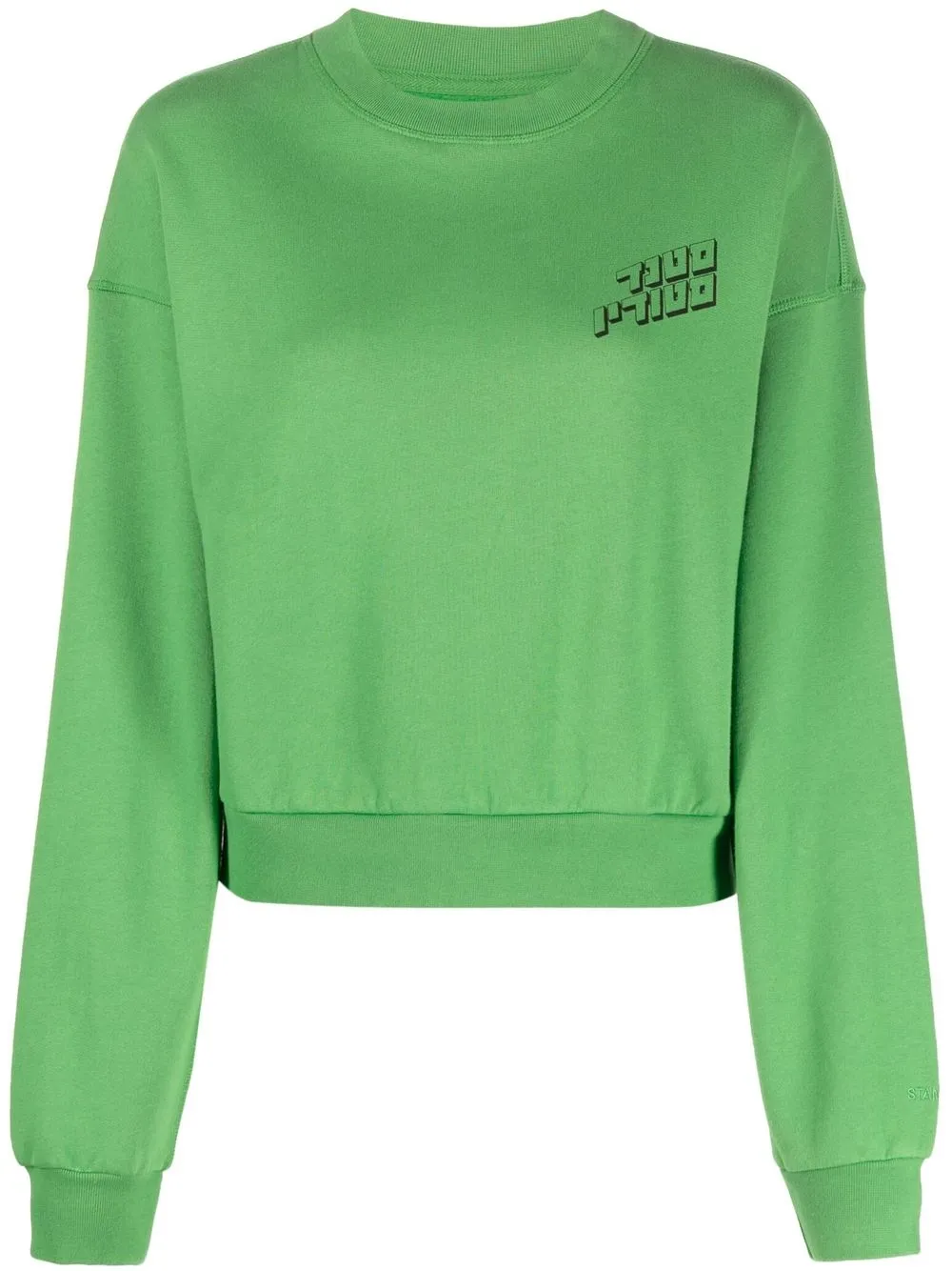 

STAND STUDIO sudadera Silvia con eslogan - Verde