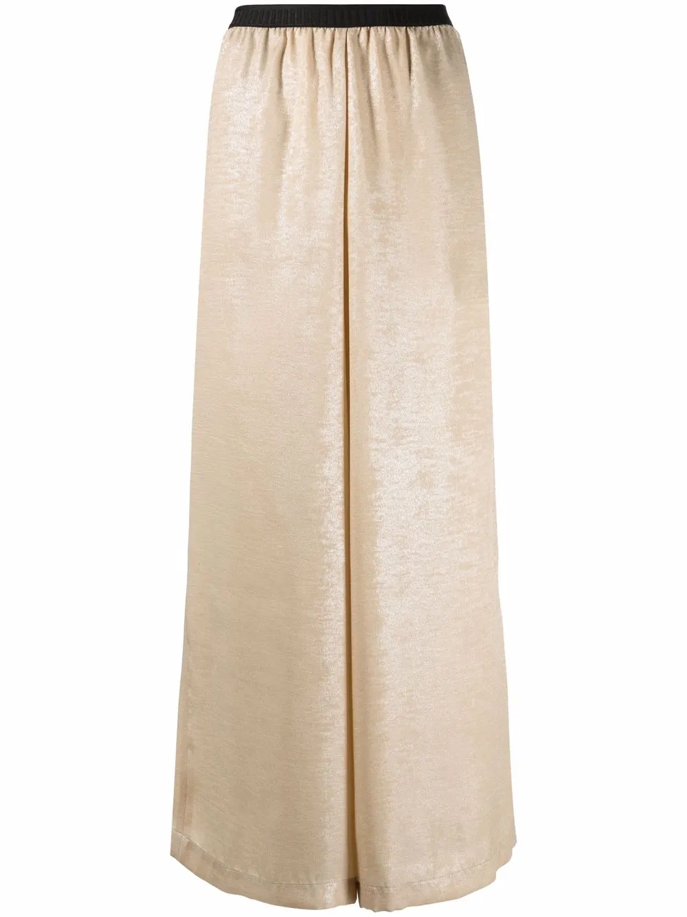 

Antonio Marras metallic-effect slip-on palazzo trousers - Gold