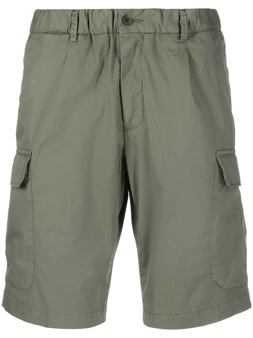 

Corneliani shorts chino con bolsillos cargo - Verde