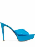 Gianvito Rossi Betty mules - Blue