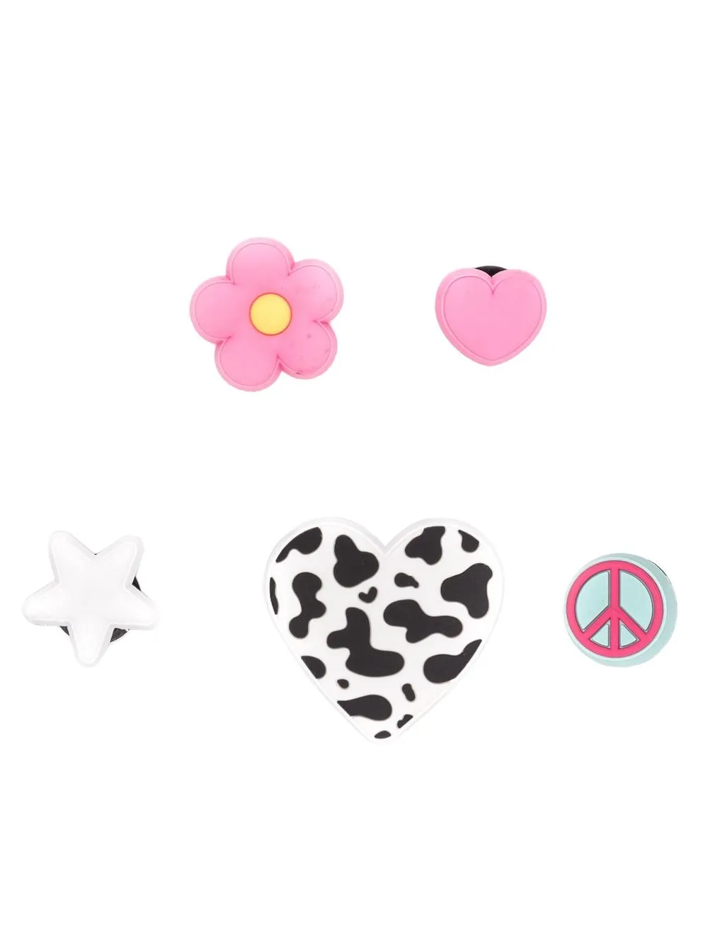 Crocs Jibbitz shoe charm set White