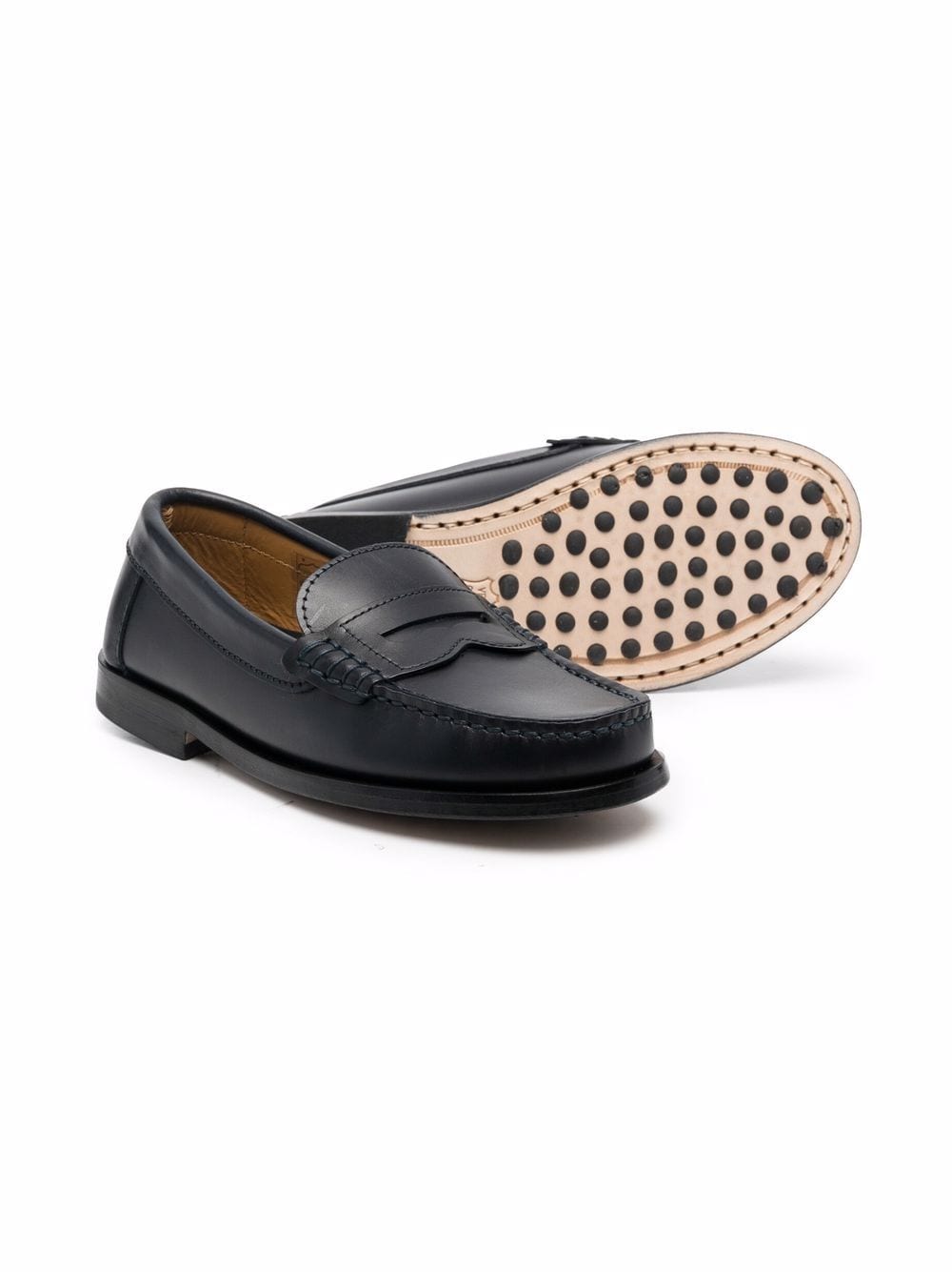 Gallucci Kids Slip-on penny loafers - Blauw