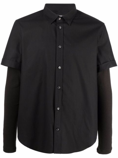 Diesel S-Marley-A layered shirt Men