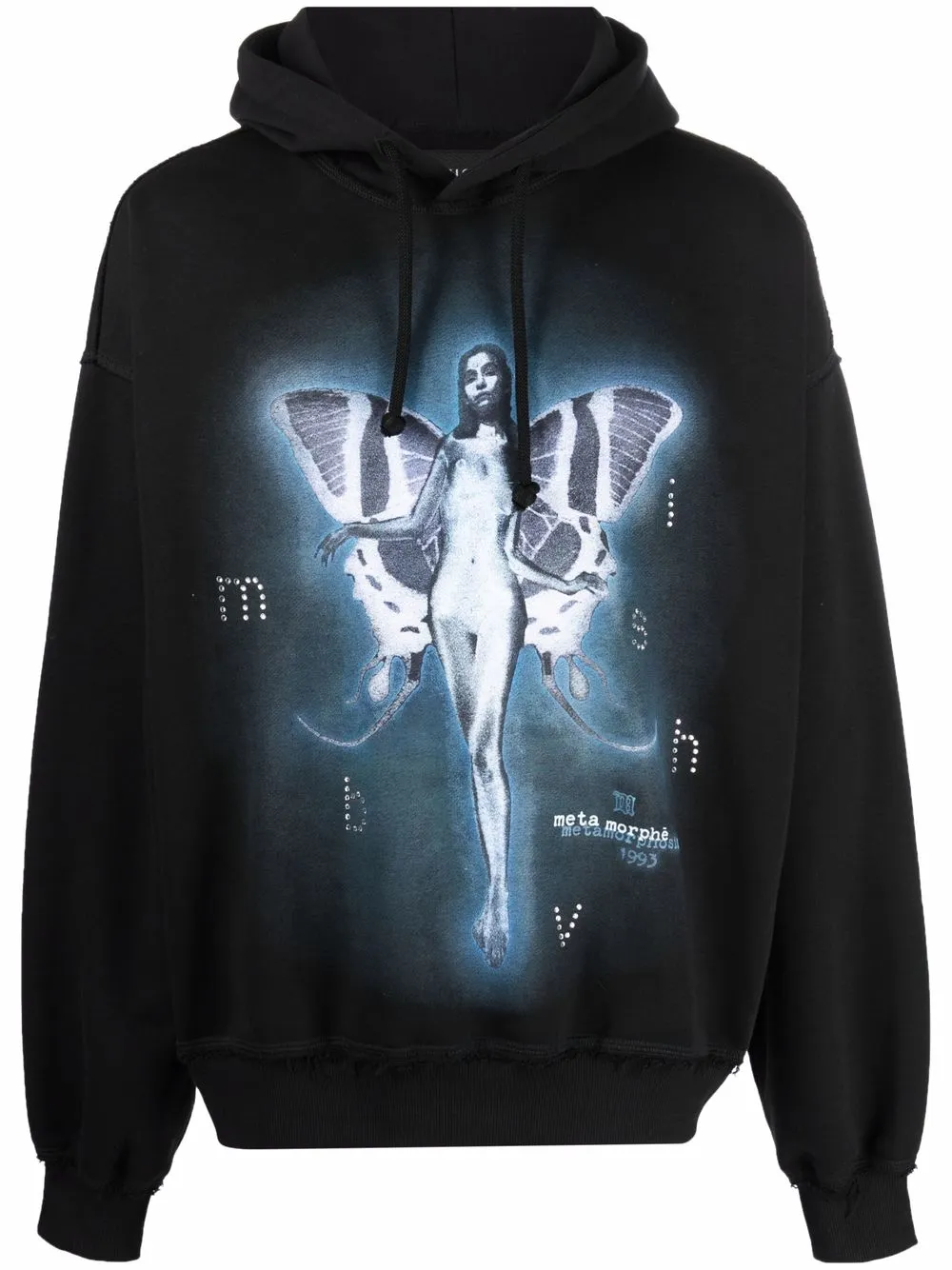 

MISBHV hoodie con estampado gráfico - Negro