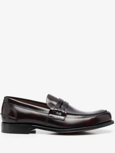 Church's penny-slot leather loafers
