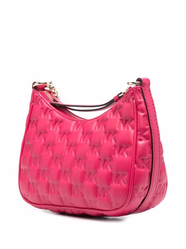 michael kors quilted bag pink