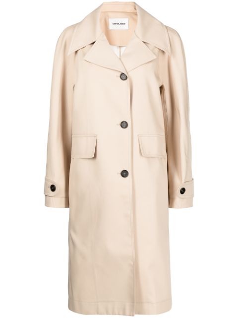 Low Classic buttoned single-breasted coat