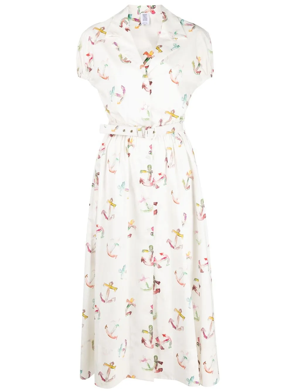 

Rosie Assoulin floral-print maxi dress - White