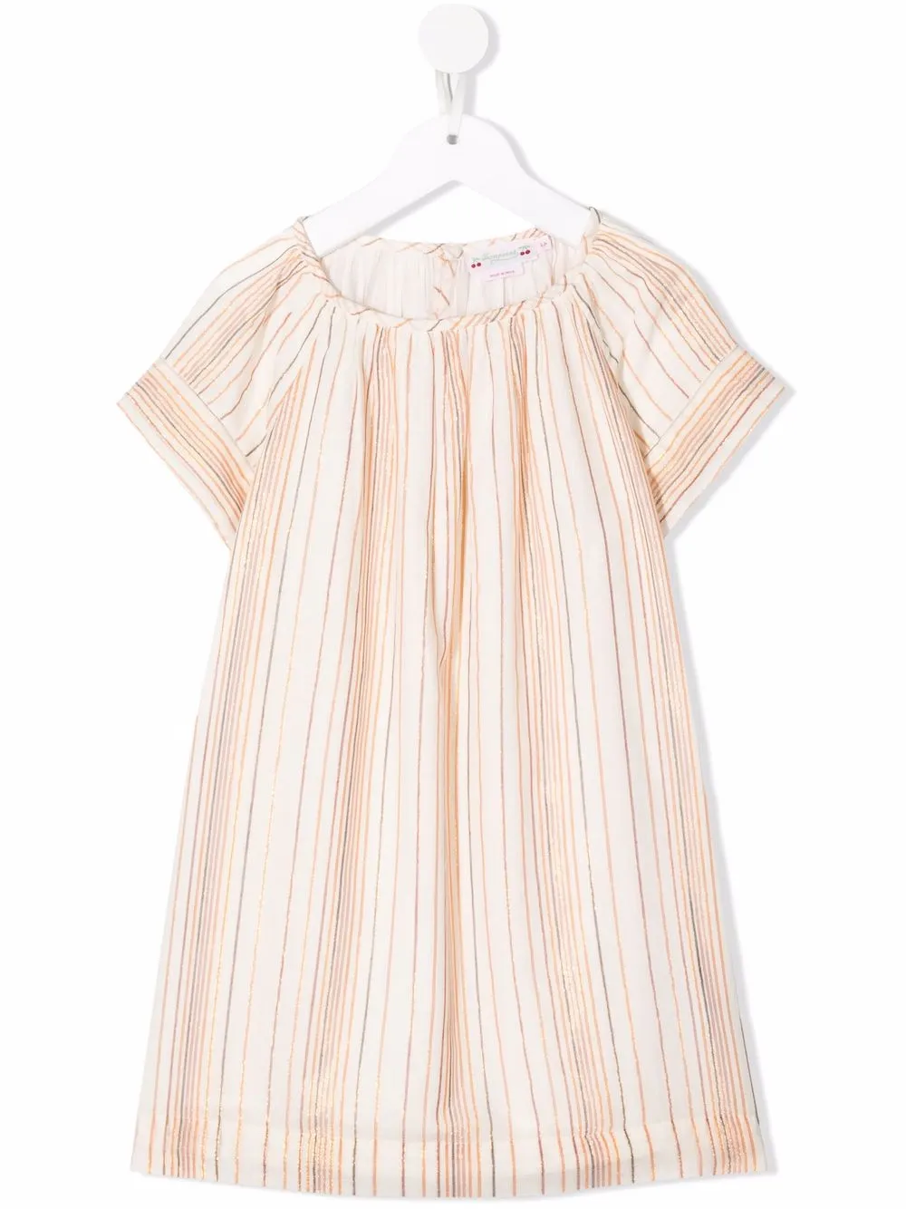 

Bonpoint vestido Augustine a rayas - Neutro