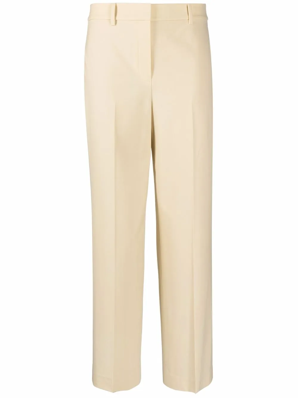 

Theory Relax high-waisted trousers - Neutrals