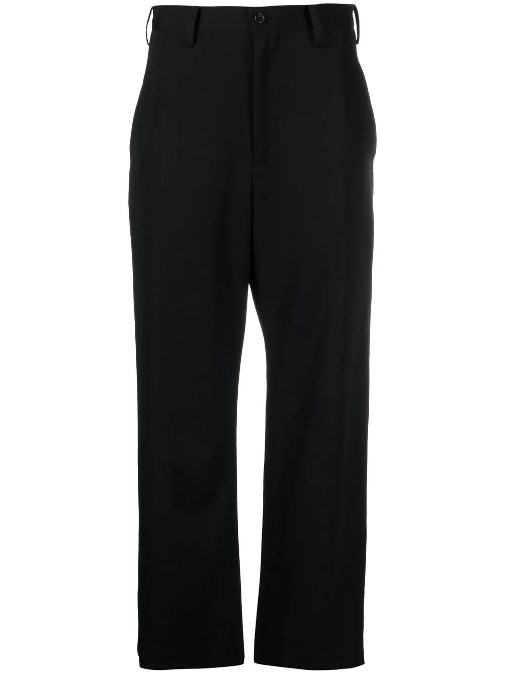 

Yohji Yamamoto pantalones de vestir con dos bolsillos - Negro