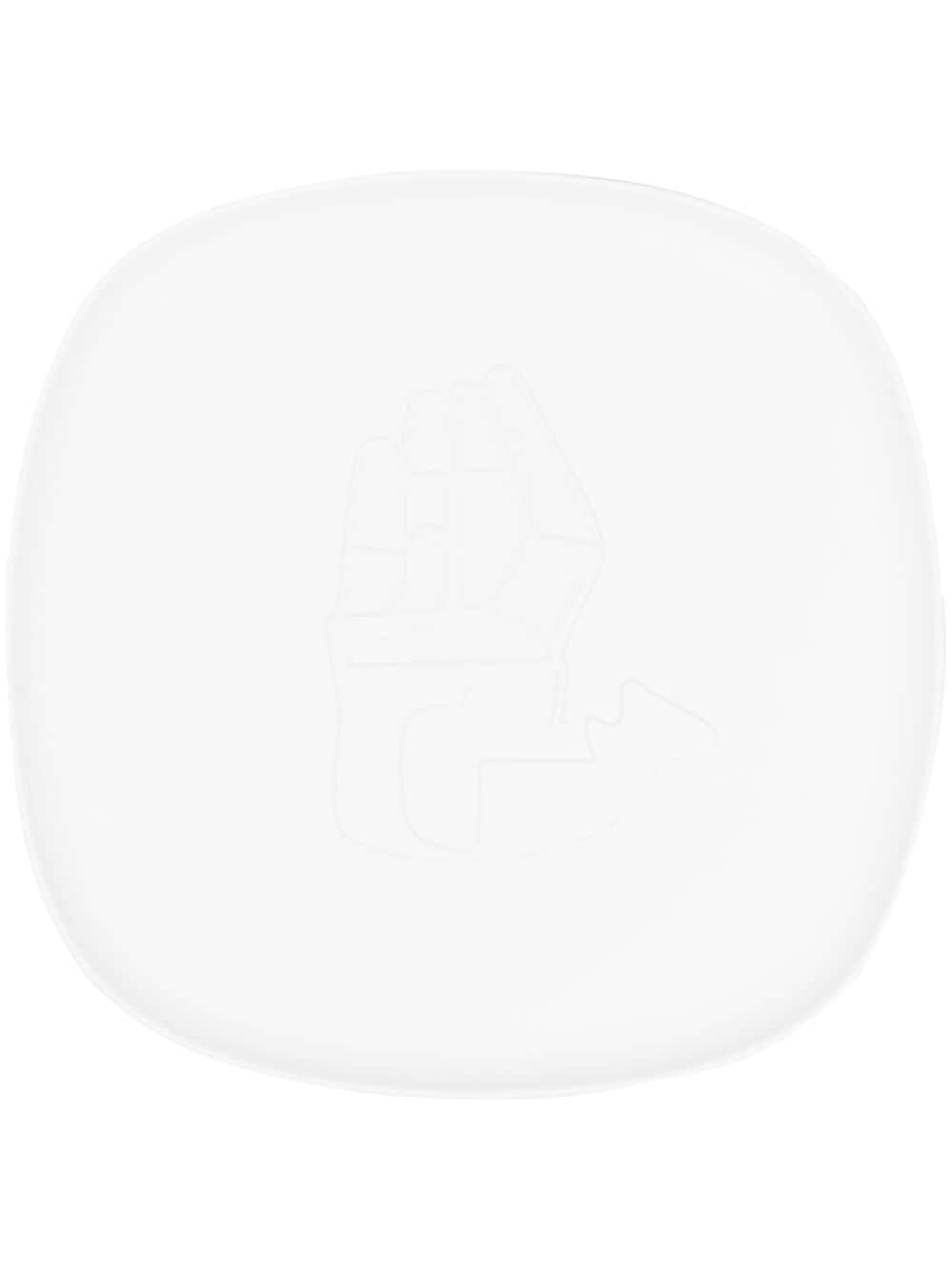 

Cassina Le Main Ouvert square porcelain tray - White