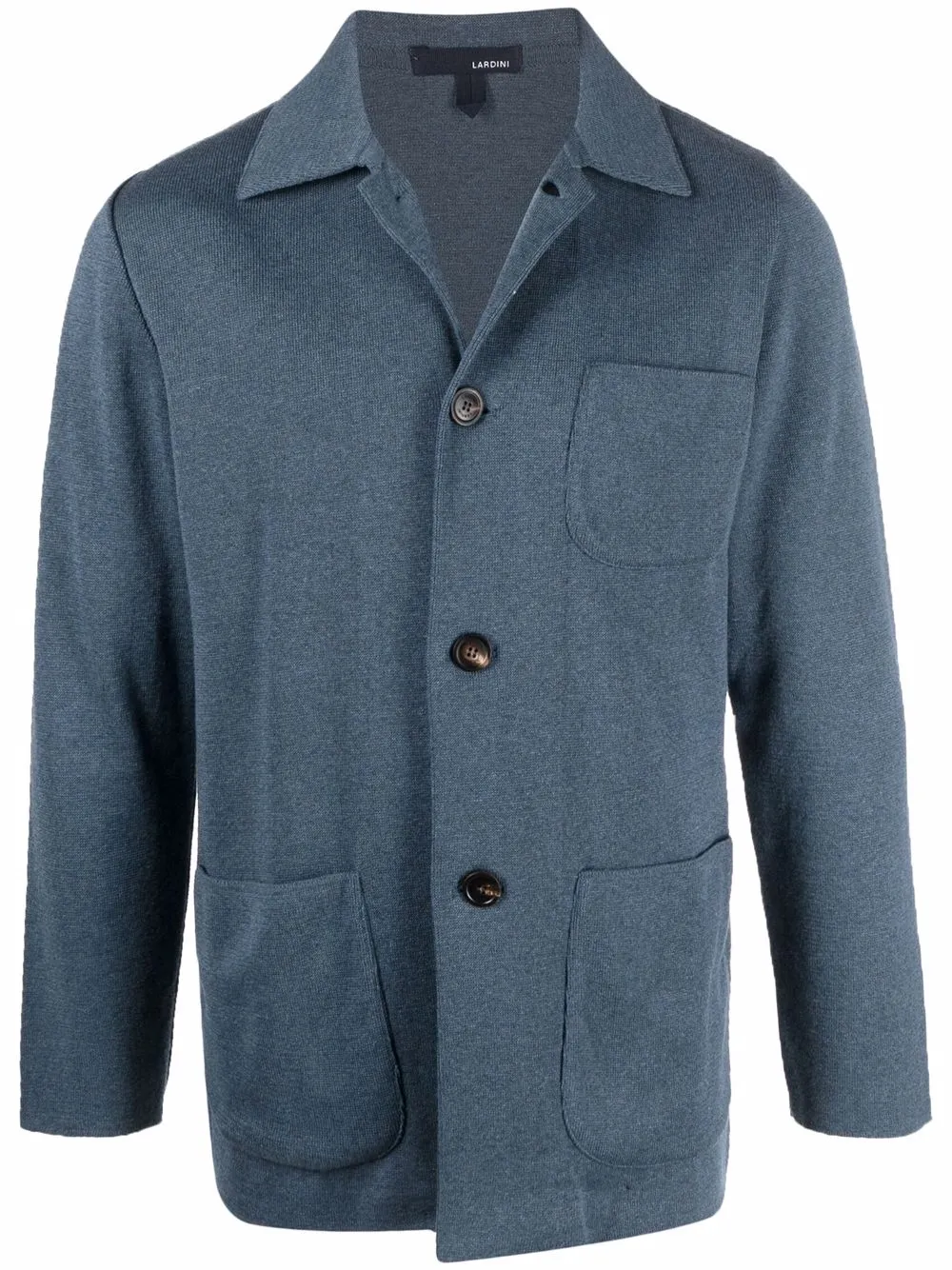 

Lardini collared blazer cardigan - Blue