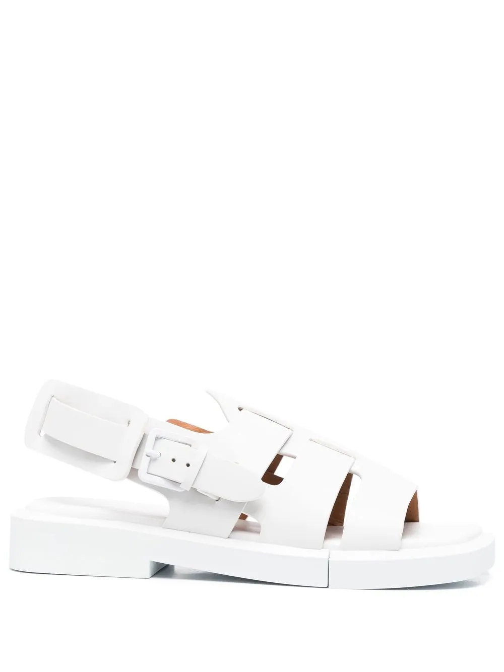 

Clergerie sandalias con tira trasera - Blanco