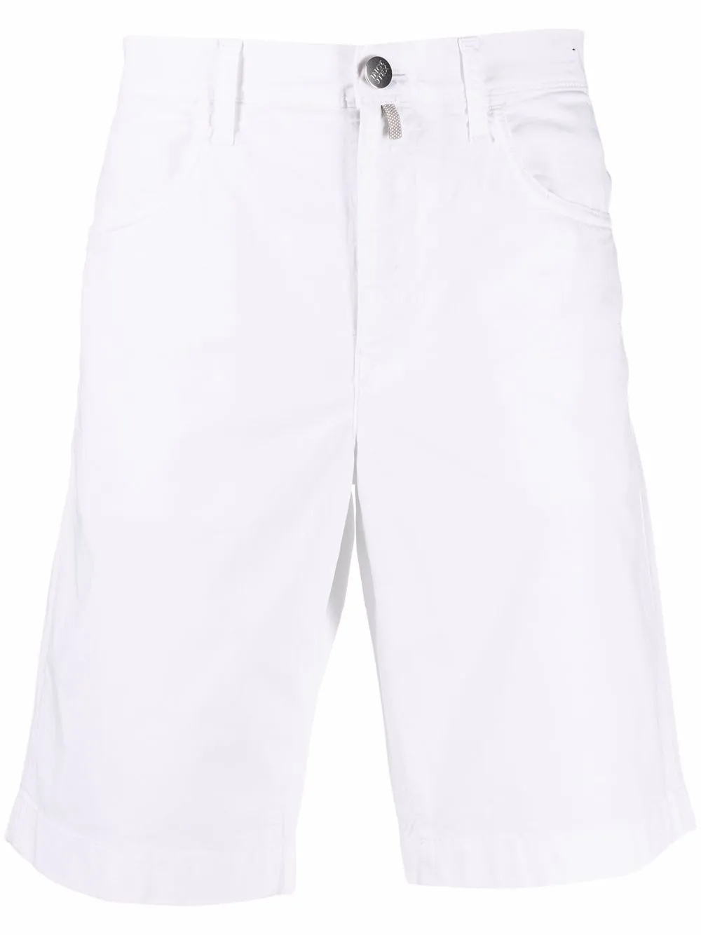 

Incotex bermudas con tiro medio - Blanco