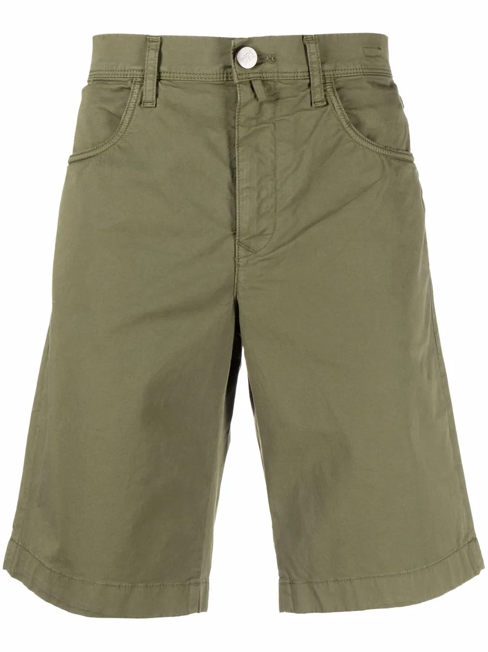 

Incotex bermudas con tiro medio - Verde