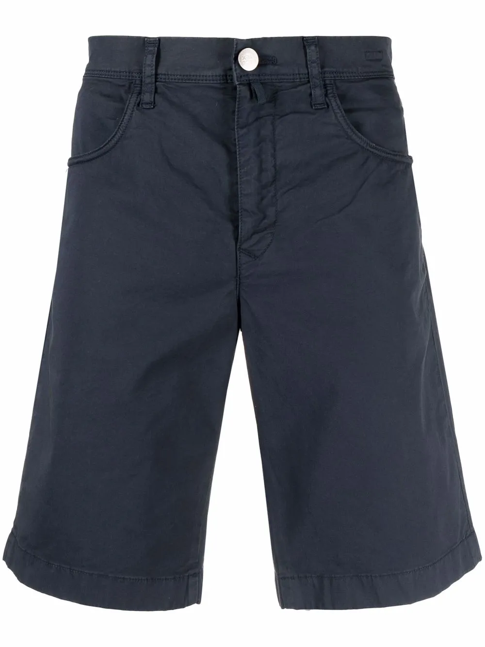 

Incotex bermudas con tiro medio - Azul