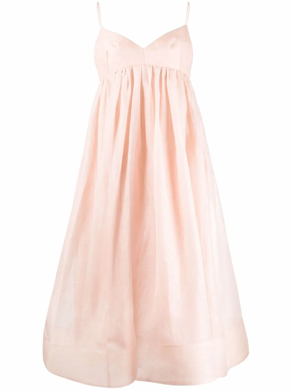 

ZIMMERMANN vestido midi Dancer - Rosado