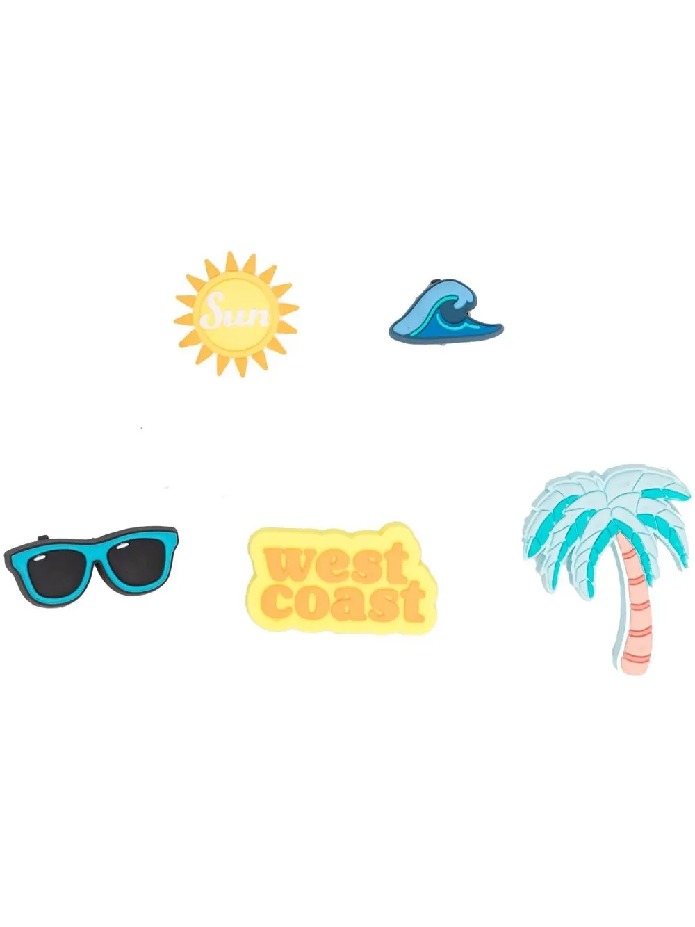 Crocs Jibbitz Shoe Charm Set In Yellow