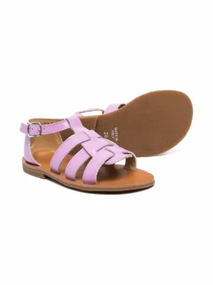 00242 sandalo frange - Sandali - Gallucci - Bambi - Le scarpe per bambini