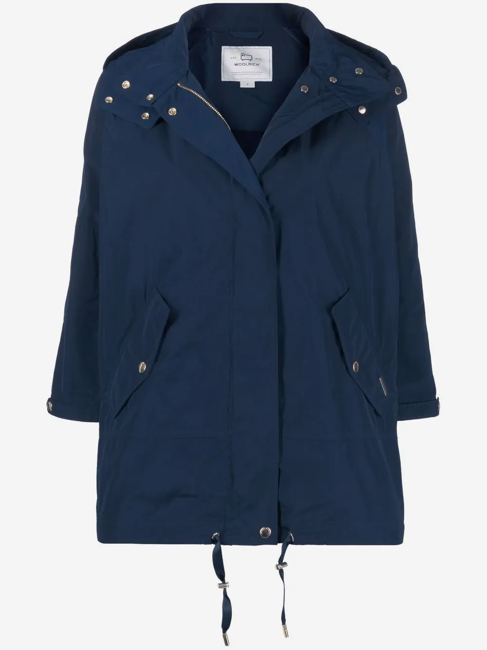 Woolrich 히든 후드 파카 | 블루 | Image 1