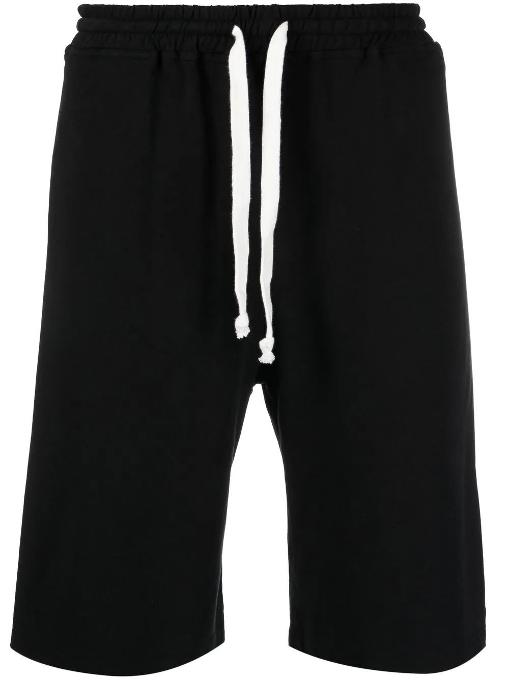 

Phipps logo-print organic cotton shorts - Black