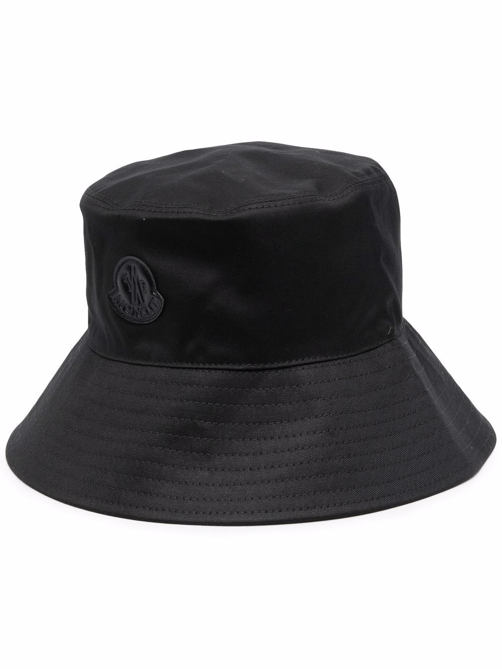 Moncler Logo-patch Detail Bucket Hat In Black | ModeSens