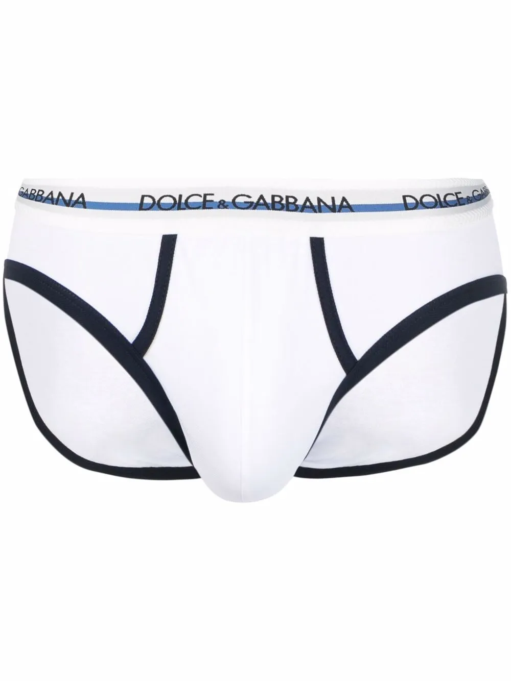 

Dolce & Gabbana ropa interior con logo en la pretina - Blanco