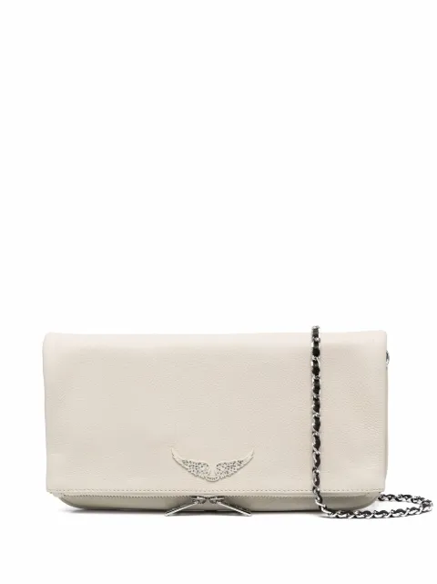 Zadig&Voltaire Rocky logo-plaque satchel bag