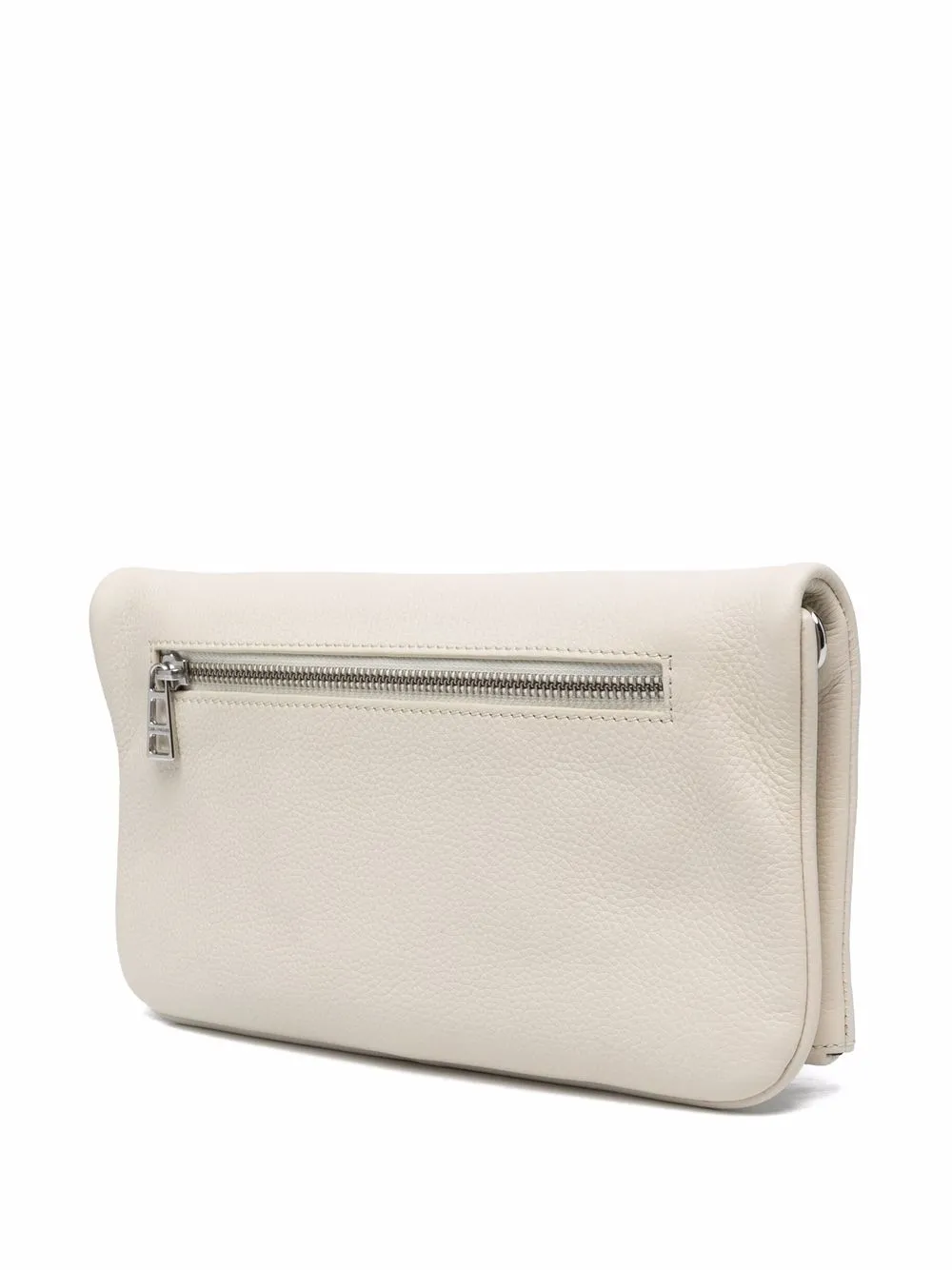 Zadig&Voltaire Leren clutch Beige