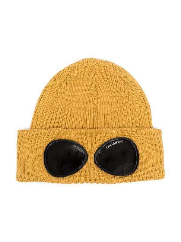 C.P. Company Kids ribbed-knit goggle 