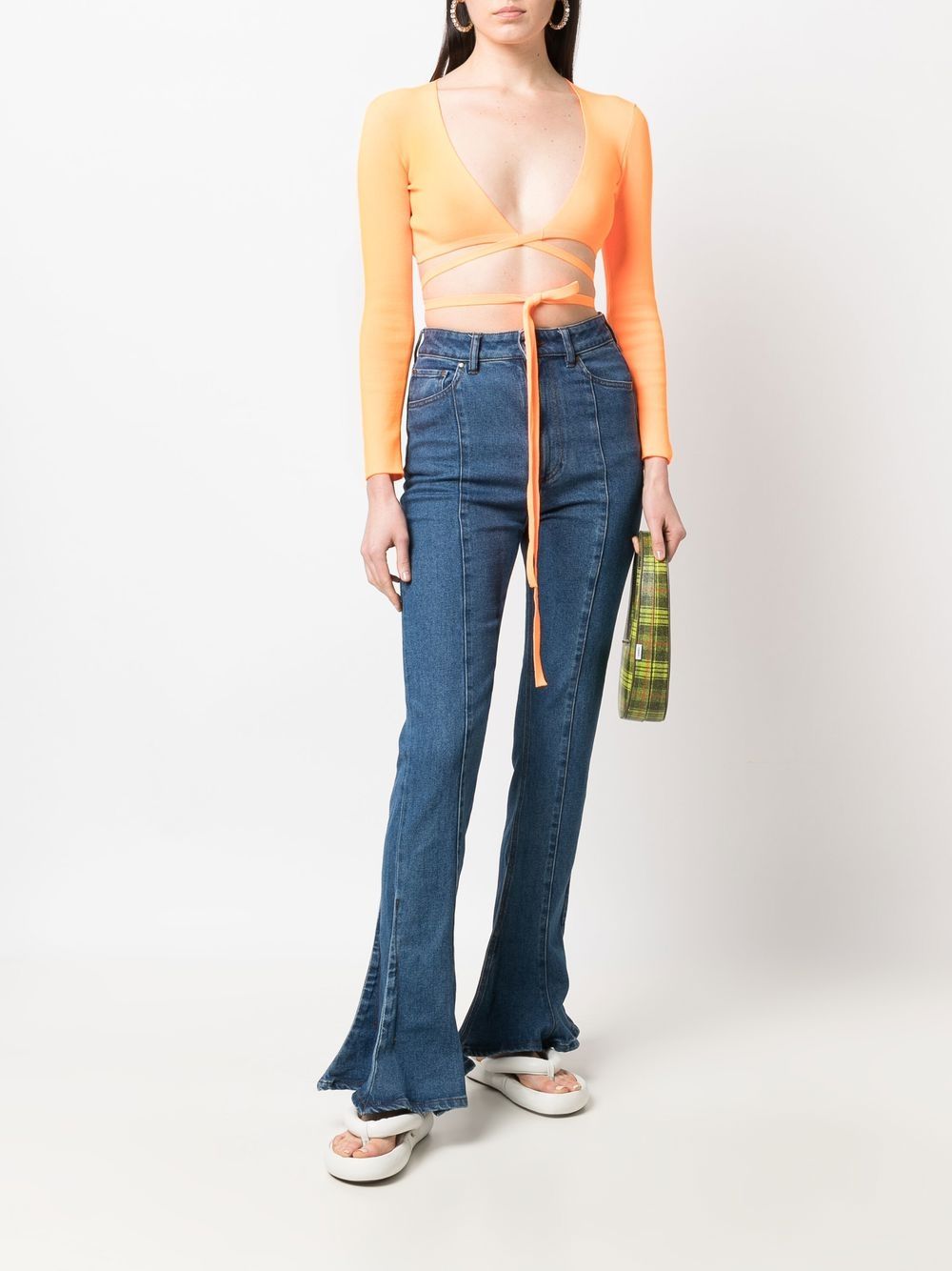 MSGM Cropped top - Oranje