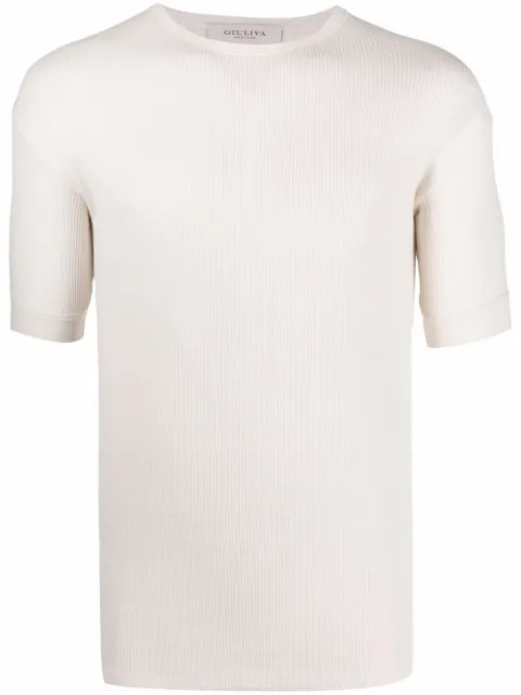 Giuliva Heritage fine-ribbed short-sleeved T-shirt