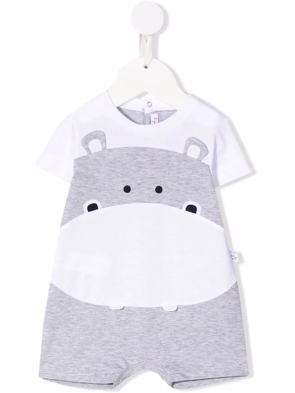 

Il Gufo animal-detail romper - White