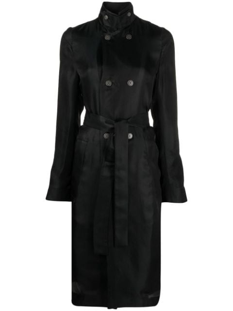 SAPIO double-breasted trench coat