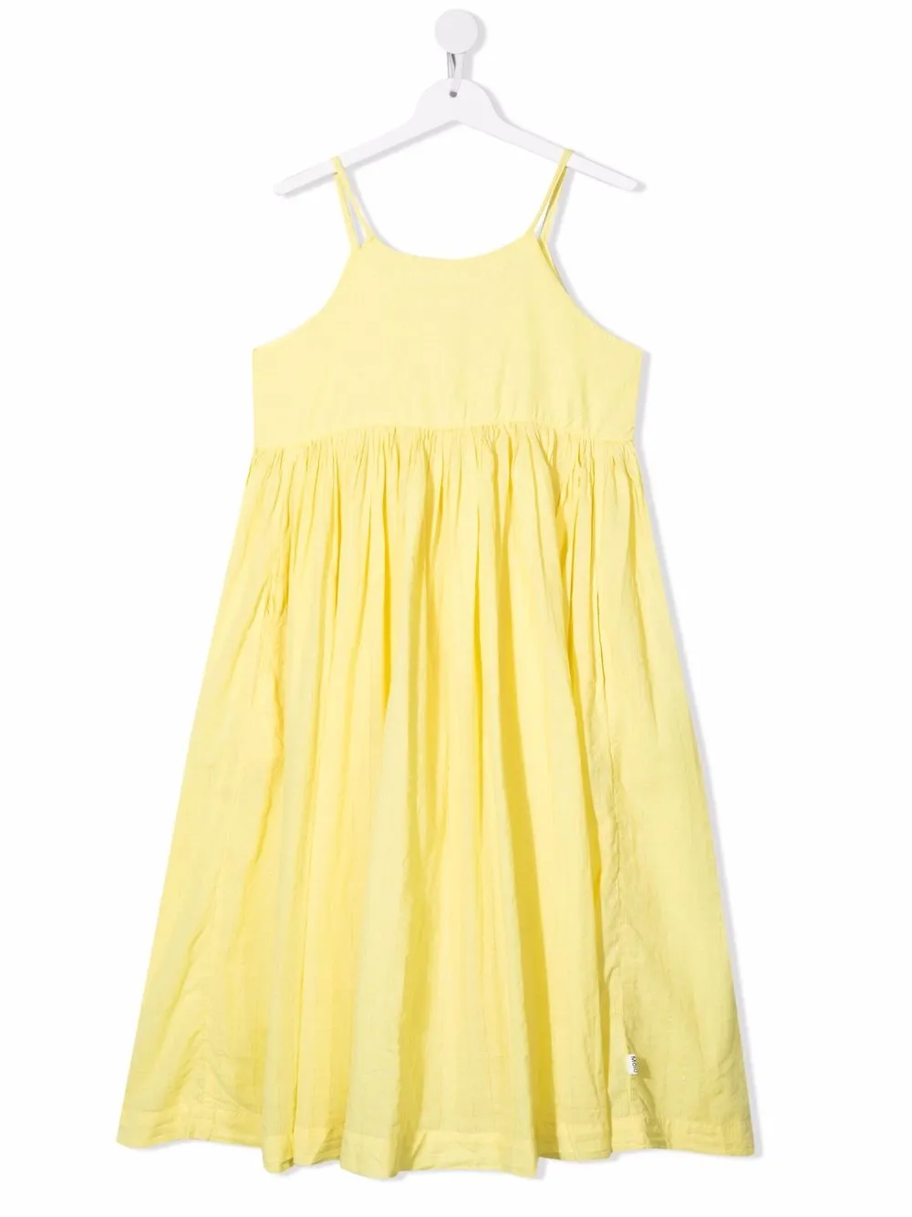 

Molo vestido midi plisado - Amarillo