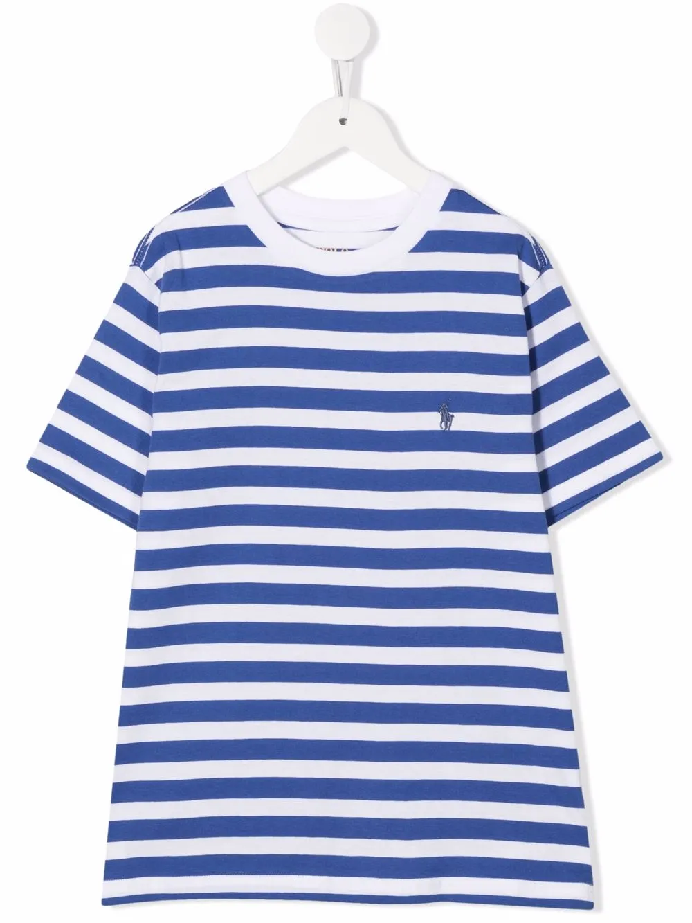 

Ralph Lauren Kids playera con logo bordado - Azul